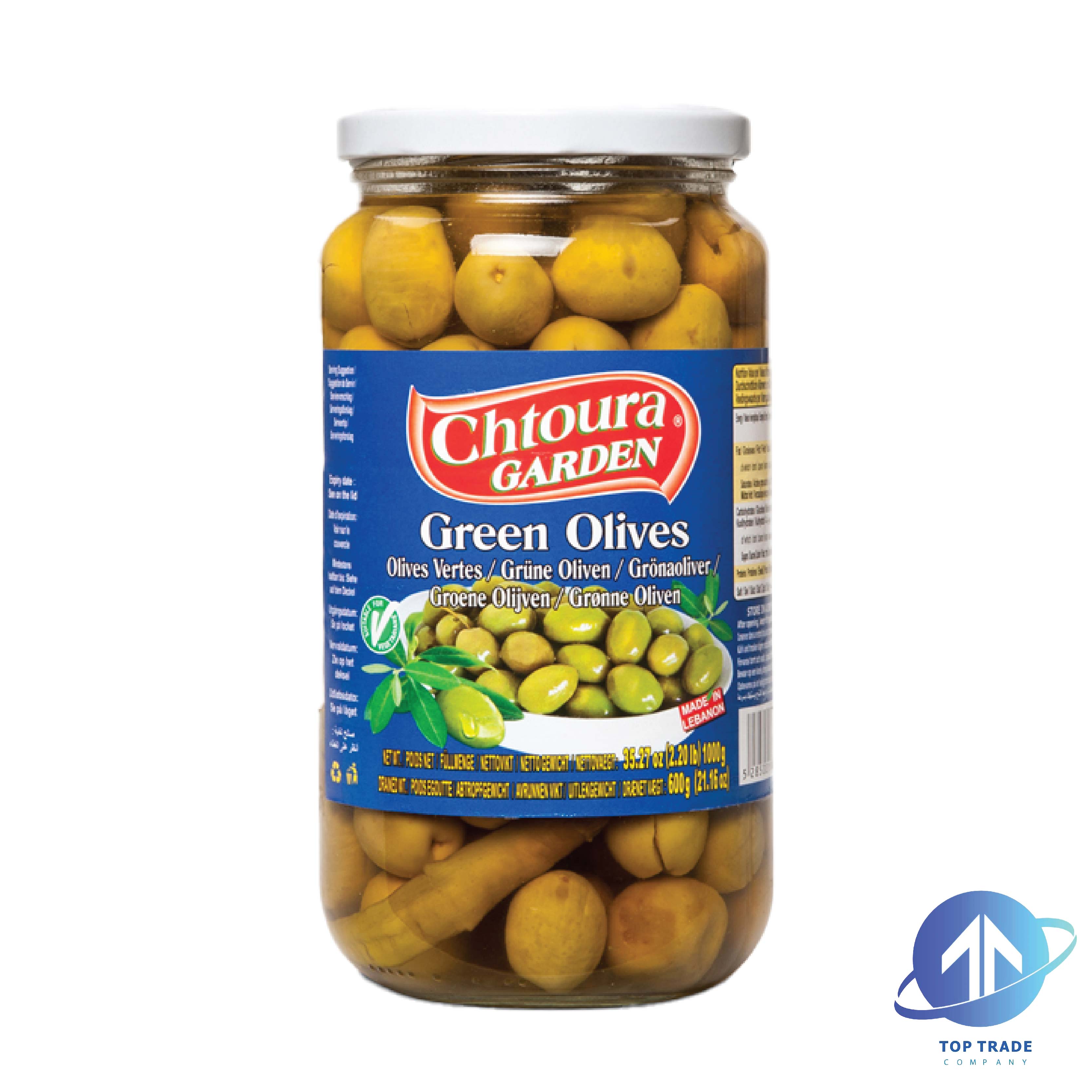 Chtoura garden Green Olives 1KG